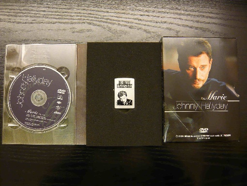 Coffret Zippo Johnny Hallyday "Marie" Collector Edition limitée