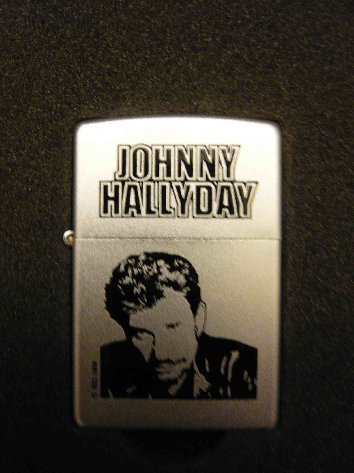 Coffret Zippo Johnny Hallyday "Marie" Collector Edition limitée