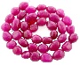 Véritable Ruby Perles, 14 pouces de longueur, 146,5 Cts 39 pieces