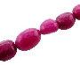 Véritable Ruby Perles, 14 pouces de longueur, 146,5 Cts 39 pieces